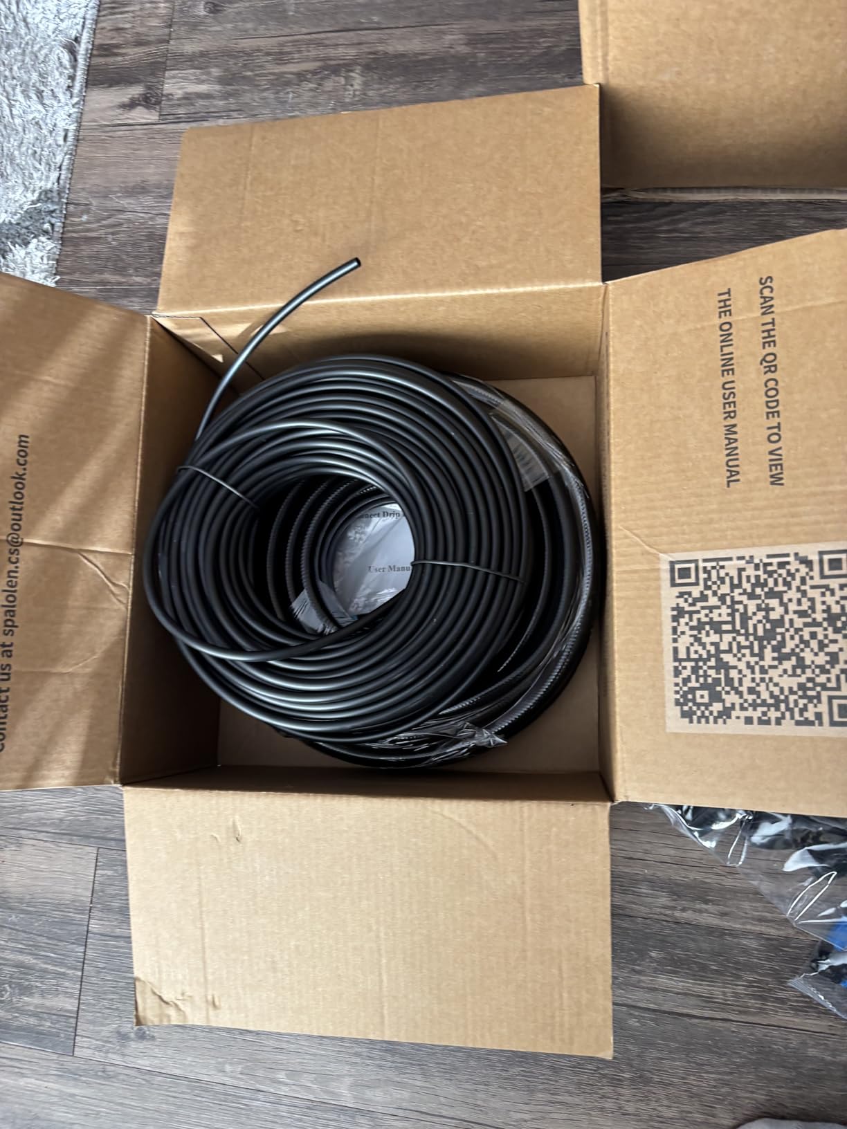 Drip Irrigation System Push-to-Connect Garden Watering System Kit for Raised Beds, Expandable DIY Drip Irrigation Kit with 1/2