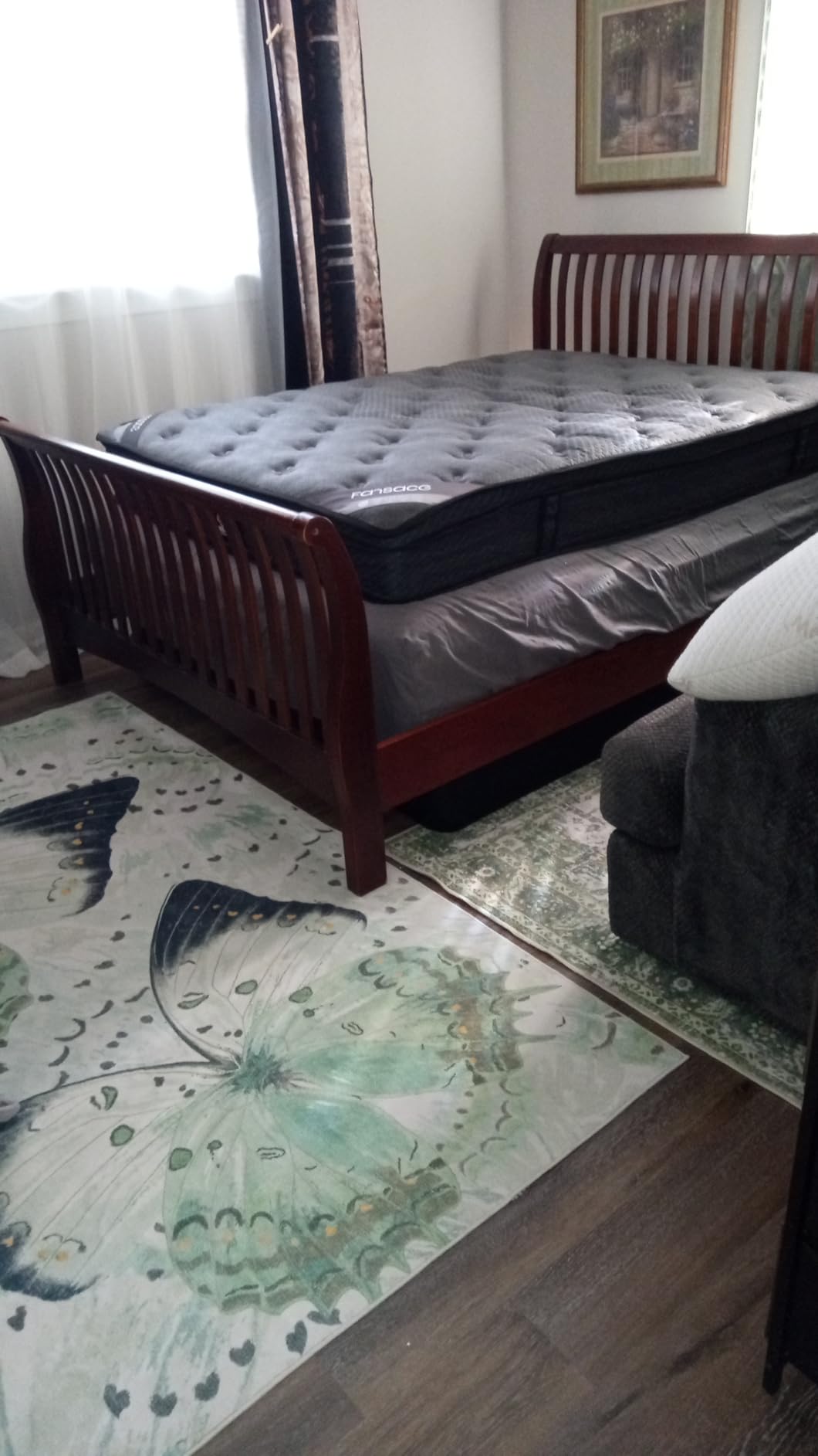 King Size Mattress (High-End Upgraded) Hotel-Level Luxury 18 Inch Hybrid King Mattress In A Box, Cooling-Gel Memory Foam & Pocket Springs, Back Pain, Extra Edge Support, 365-Night Trial, Medium Firm customer photo 2