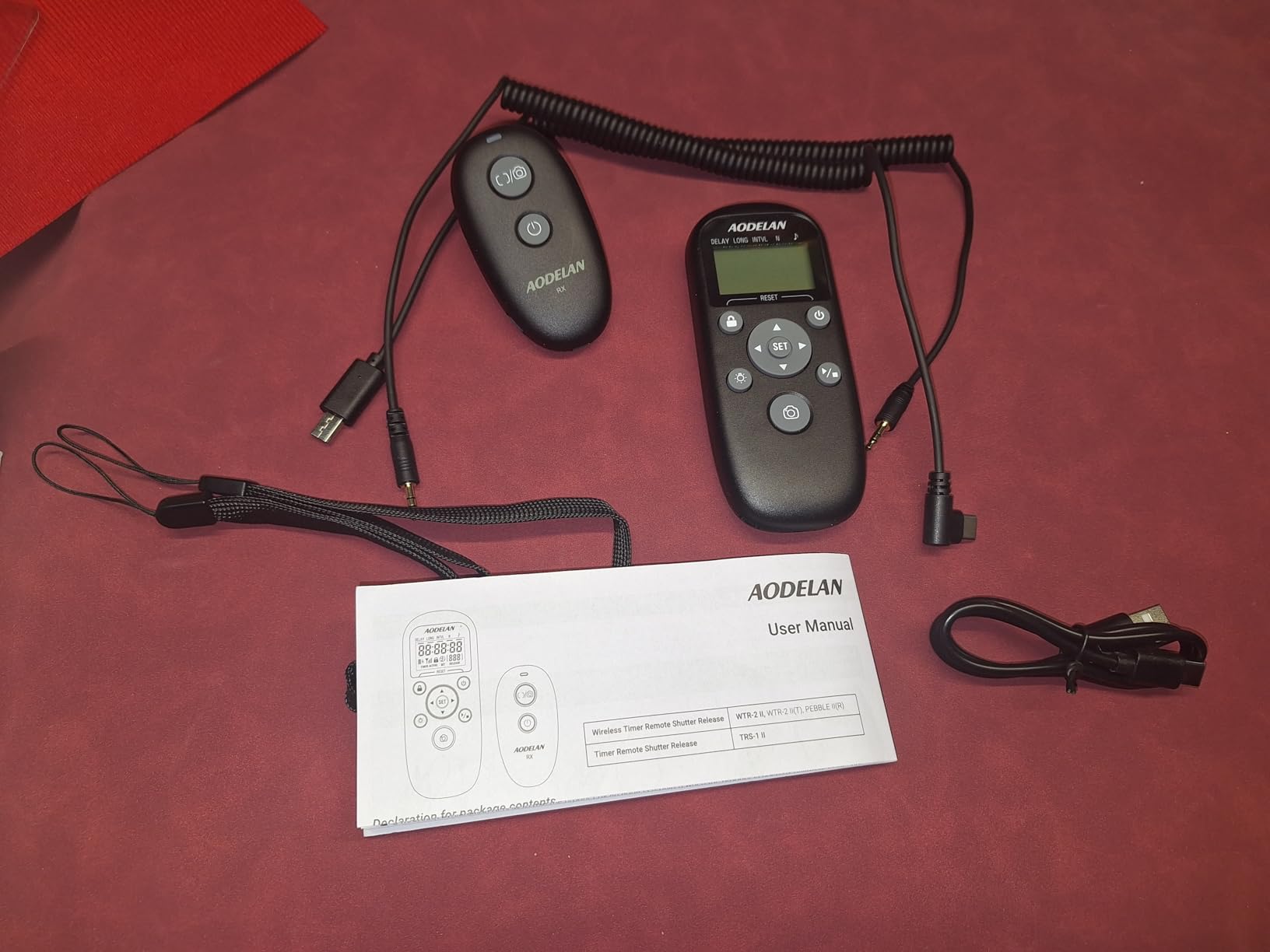 for Sony Cameras Wireless Rechargeable Timer Shutter Release Remote Control with LCD & Upgraded Interval Timer for A7 III, A7 IV, A7R IV, A7C II, A6600, A6700, RX100 VII, ZV-1, ZV-E1, ZV-E10 II customer photo 1