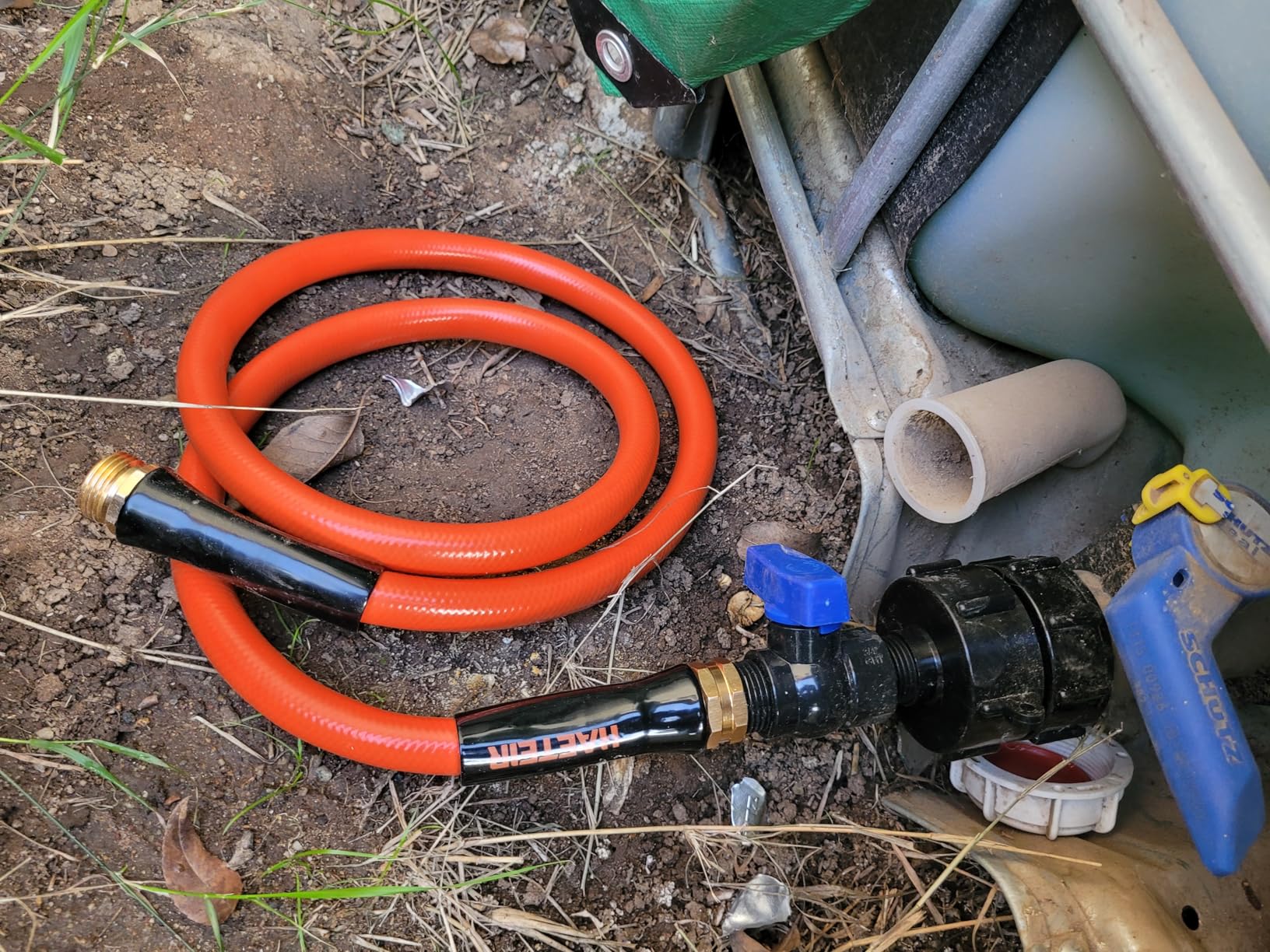 Garden Hose 100 FT, Non-Expanding Water Hose, Ultra-Light & Flexible, Burst-Resistant, Kink-Free, High-Pressure Garden Hose All-Weather Use for Lawns, Gardens, and Outdoor Cleaning customer photo 2