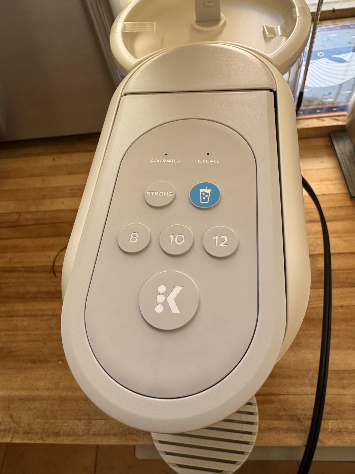 K-Mini Mate Plus Single-Serve K-Cup Pod Coffee Maker, Compact, 3 Cup Sizes, Brew Over Ice and Strong Button Features, 50 oz Removable Reservoir, Matte Black customer photo 1