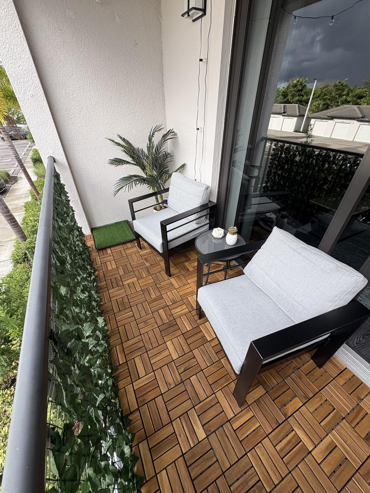 Solaste Aluminum Outdoor Patio Furniture Set with 43