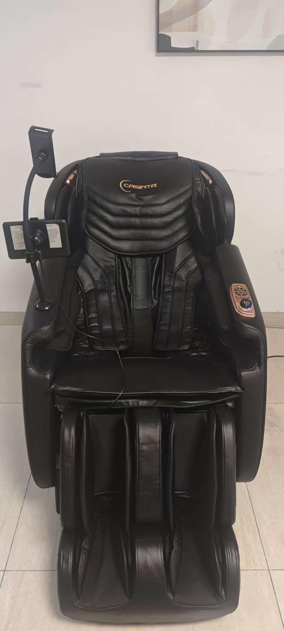 4D Massage Chairs Full Body - 53.5 Extend Sl Track Shiatsu Massage Chair - Zero Gravity Massage Chair,Core Heating & 22 Airbag, Smart Foot Rollers,Ai Voice, Yoga Mode customer photo 2