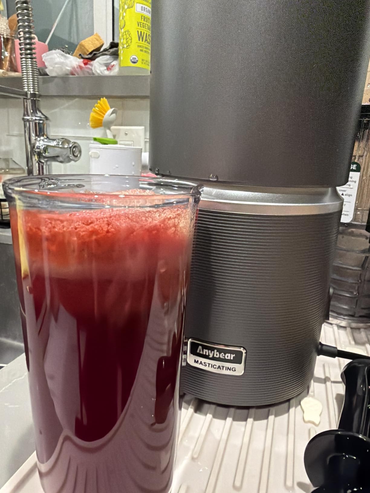 Anybear Cold Press Juicer with 4.9