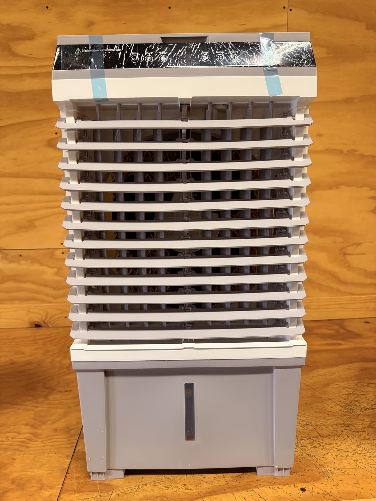 Uthfy Evaporative Air Cooler, 3-IN-1 Swamp Cooler with 5.3 Gallon Water Tank, 6 Ice Packs, Remote, 12H Timer, 120°Oscillation, Portable Cooling Fan with 3 Speeds for Bedroom Home Office Garage customer photo 1