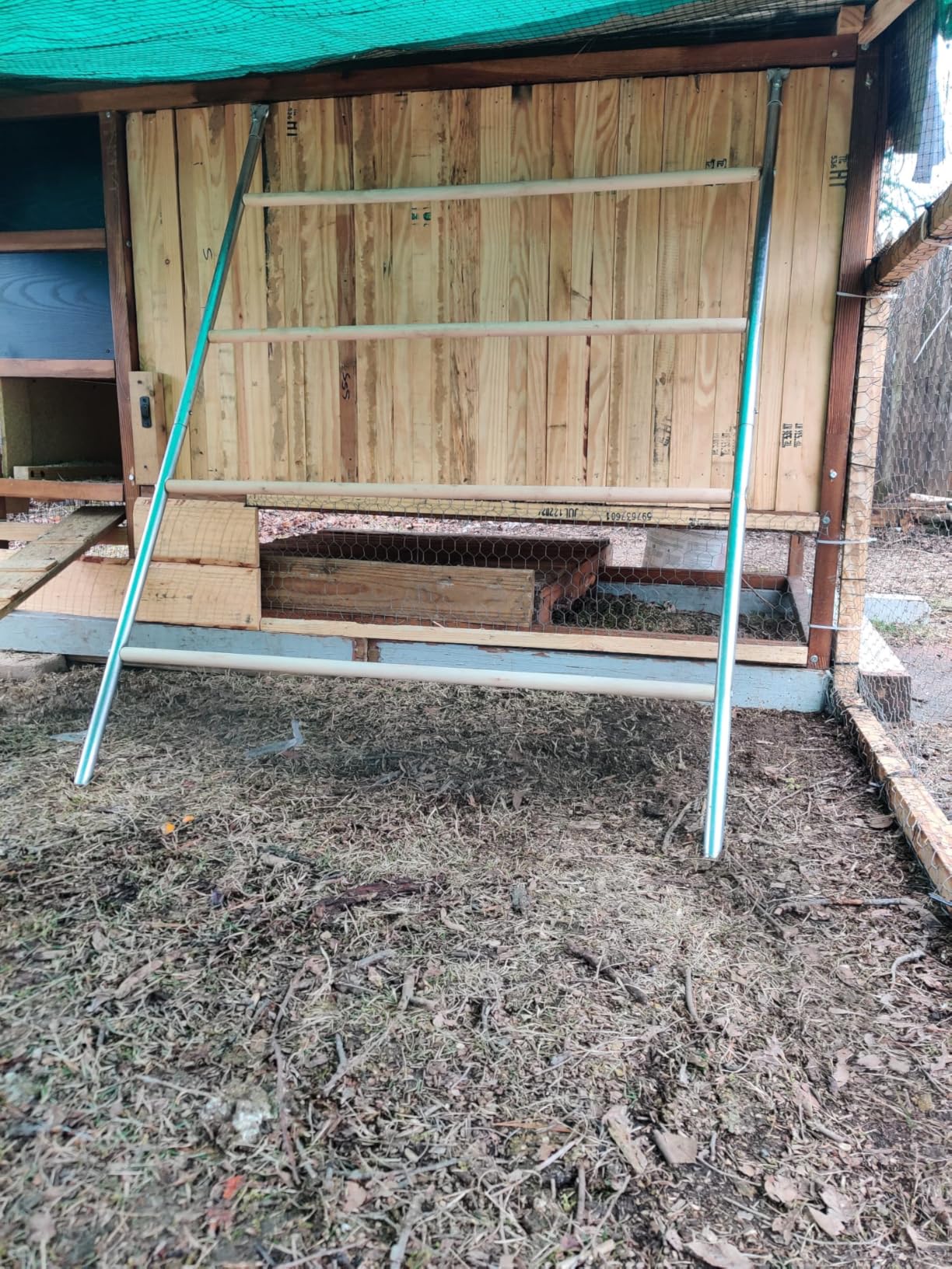 Large Chicken Coop,Metal Chicken Run for Yard with Feeding Door,Walk-in Chicken Pen for 10-20 Chickens,Outdoor Poultry Cage with Anti-UV Cover customer photo 1