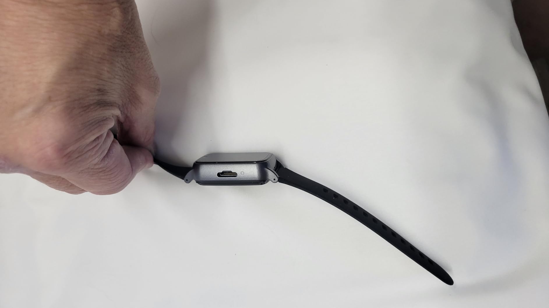 Fall Detection Smart Watch for Seniors with GPS Tracking, SOS Alert & HD Video Call, Waterproof Fitness Tracker for Dementia/Alzheimer's, 4G Safety (Casual, Red) customer photo 1