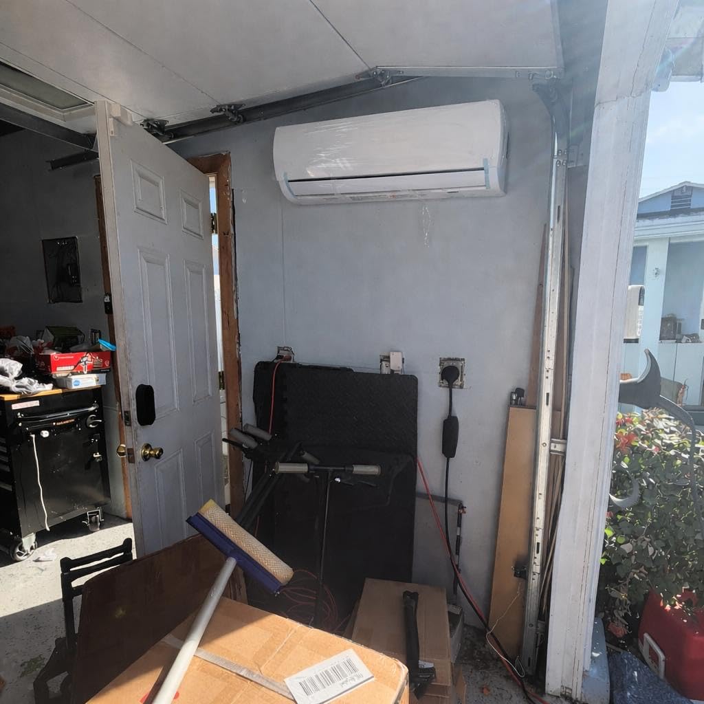 MEPTY 12000BTU Mini Split AC/Heating System, 19 SEER2 Energy Efficient Mini Split Air Conditioner with Heat Pump, Cools Up to 750sq.ft, Ductless Inverter AC Unit with Pre-Charged Condenser customer photo 1