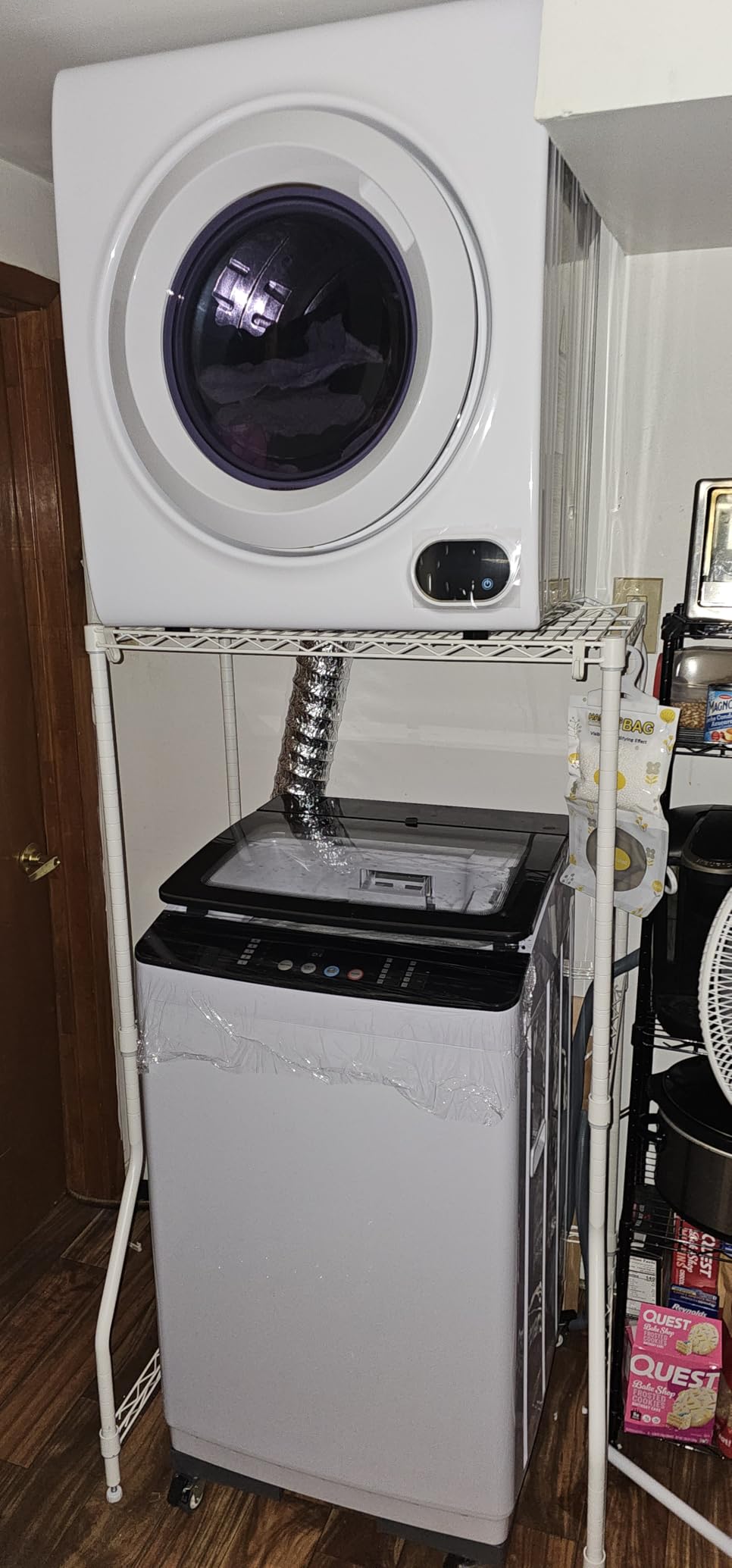 Auertech 35 lbs Washing Machine, Fully Automatic Portable Washer with LED Display, 12 Wash Cycles, 8 Water Levels, Large Capacity Washer and Spin Dryer Combo with Drain Pump for Apartment, Home customer photo 1