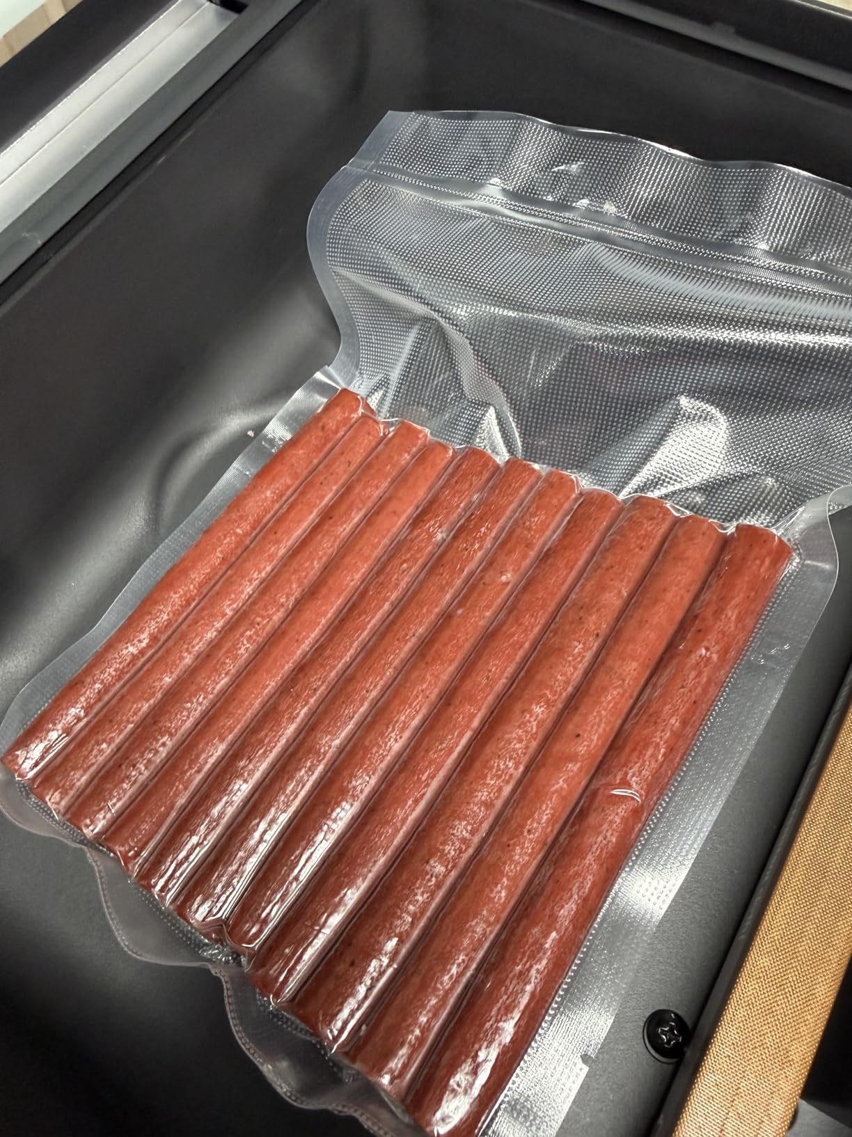 DualCore CVS101 Chamber Vacuum Sealer for Liquids & Sous Vide, 6L Dual Vacuum Zones & Extra-Wide Bag Clamp, 230W Dual-Core Dry Pump x4, Commercial-Grade Food Packaging Machine for Home Use customer photo 1