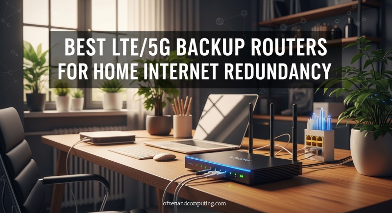 Backup Routers for Home Internet Redundancy