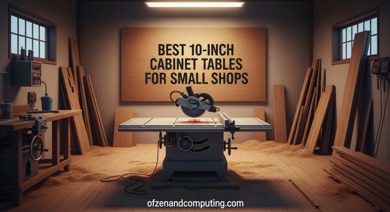 Setting up a small shop with limited space and power shouldn't mean compromising on cut quality. After testing 10 different cabinet and hybrid table saws in garage-sized workshops, I've learned that the right 10-inch saw can deliver professional results without requiring industrial power or a massive footprint. Small shop owners face unique challenges. You need power but likely only have 110V outlets. You want accuracy but can't dedicate permanent floor space. You demand professional results but work within tight budgets. The good news is that modern cabinet and hybrid table saws offer exceptional performance in compact packages, making it easier than ever to find the best 10-inch cabinet table saws for small shops that balance performance with space constraints.