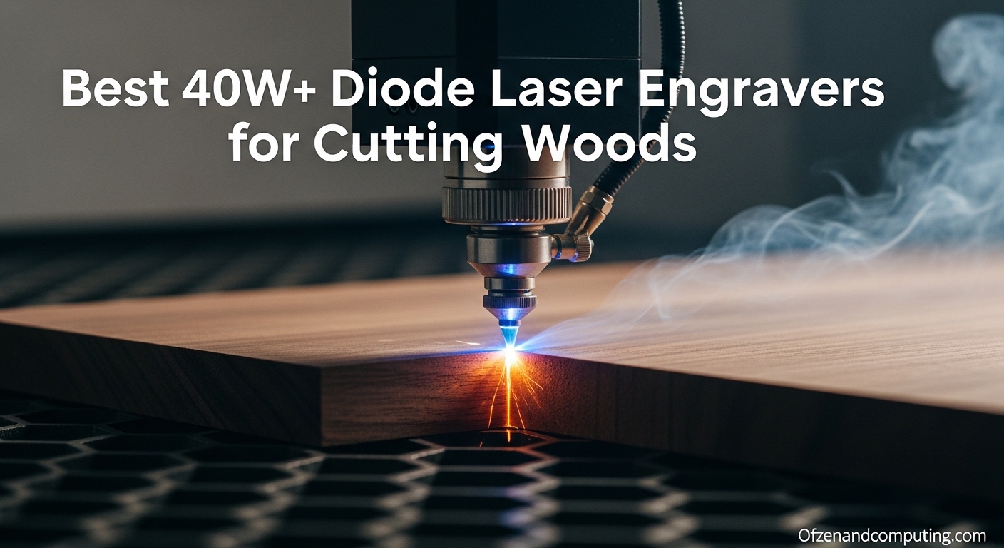 Best 40W+ Diode Laser Engravers for Cutting Woods