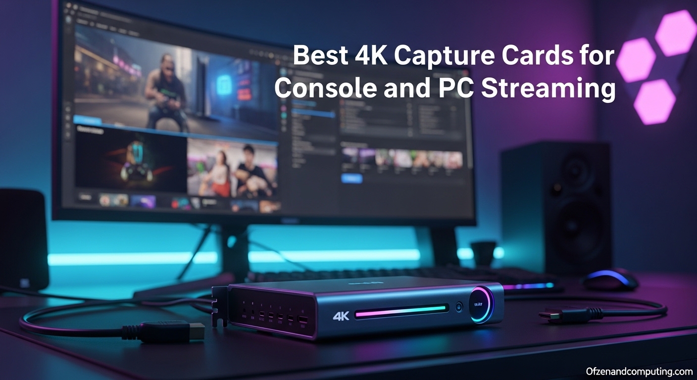 Best 4K Capture Cards for Console and PC Streaming