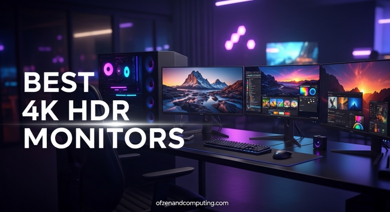 Best 4K HDR Monitors for Photo Editing