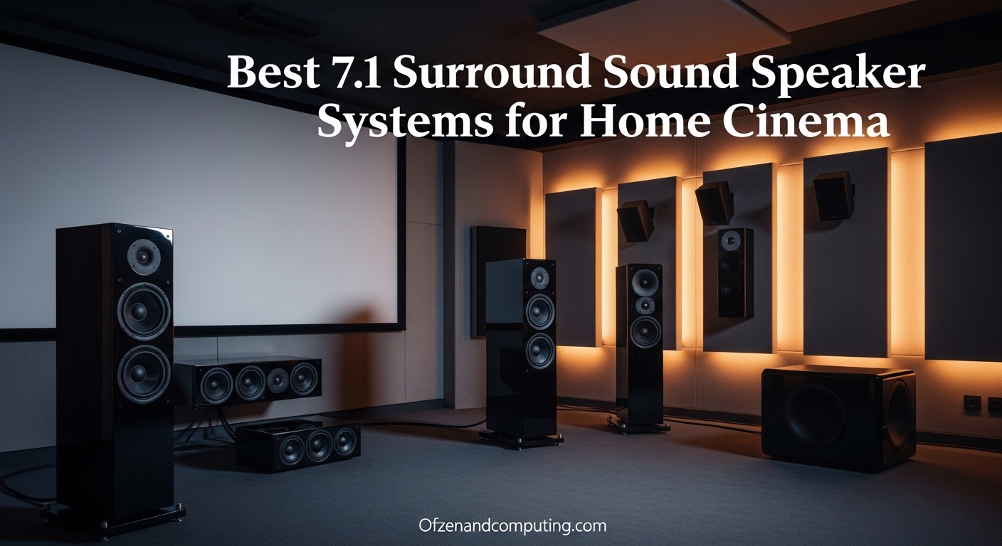 Best 7.1 Surround Sound Speaker Systems for Home Cinema