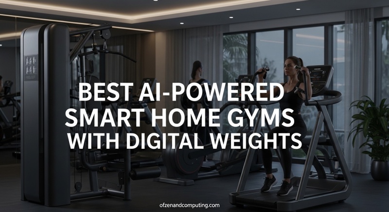Best AI-Powered Smart Home Gyms with Digital Weights
