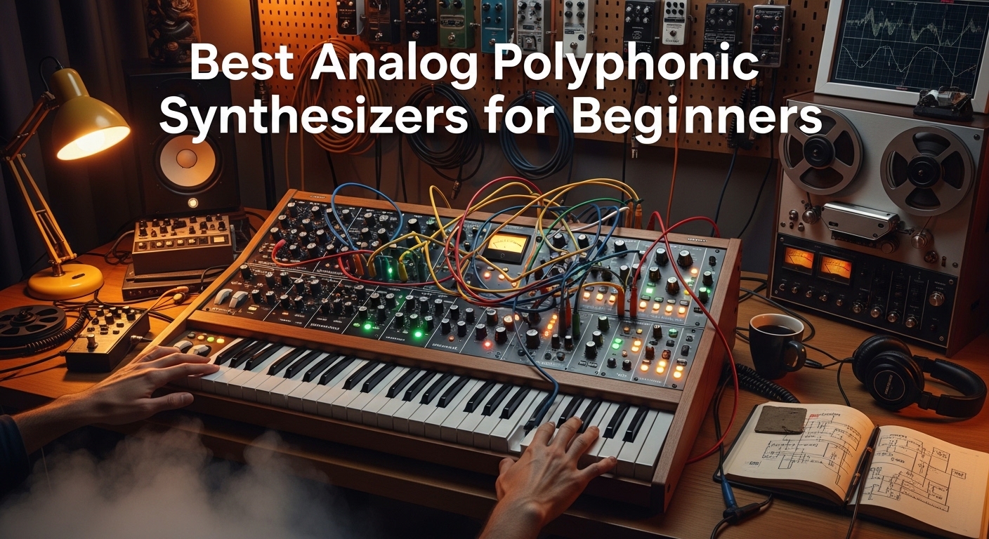 Best Analog Polyphonic Synthesizers for Beginners