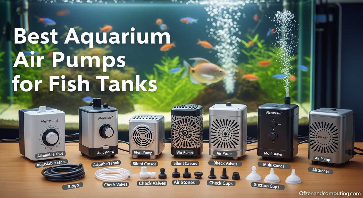 Best Aquarium Air Pumps for Fish Tanks