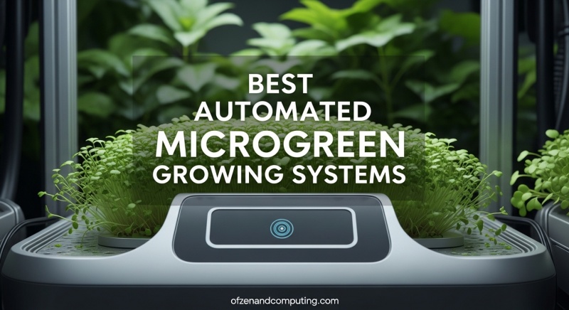 Best Automated Microgreen Growing Systems
