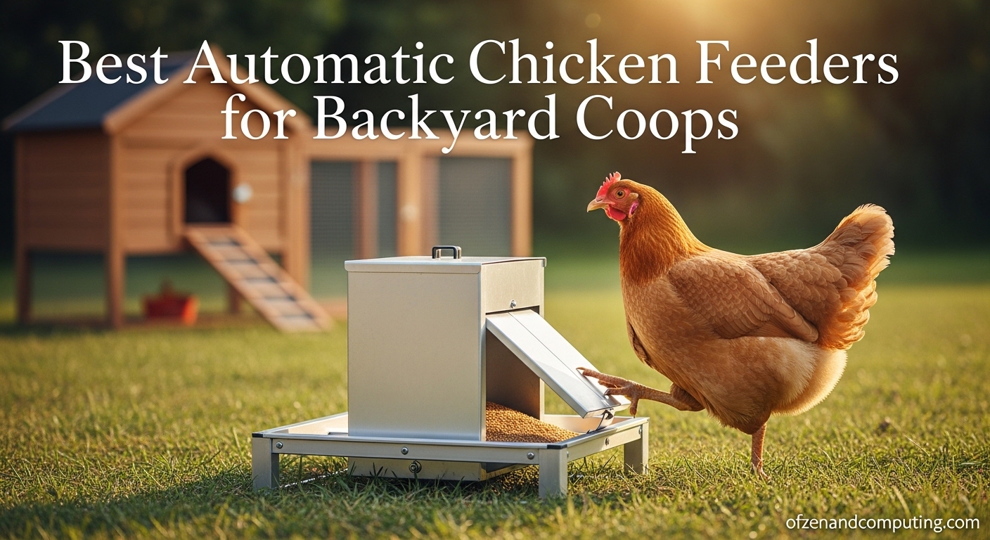 Best Automatic Chicken Feeders for Backyard Coops