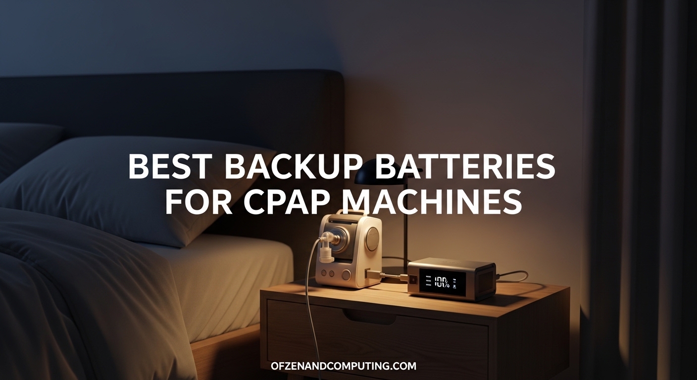 Best Backup Batteries for CPAP Machines