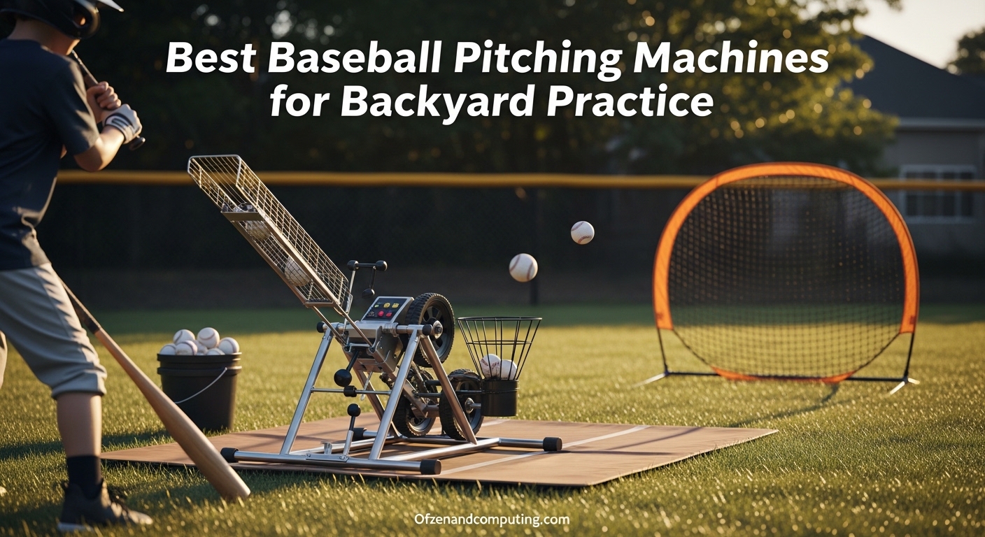 Best Baseball Pitching Machines for Backyard Practice