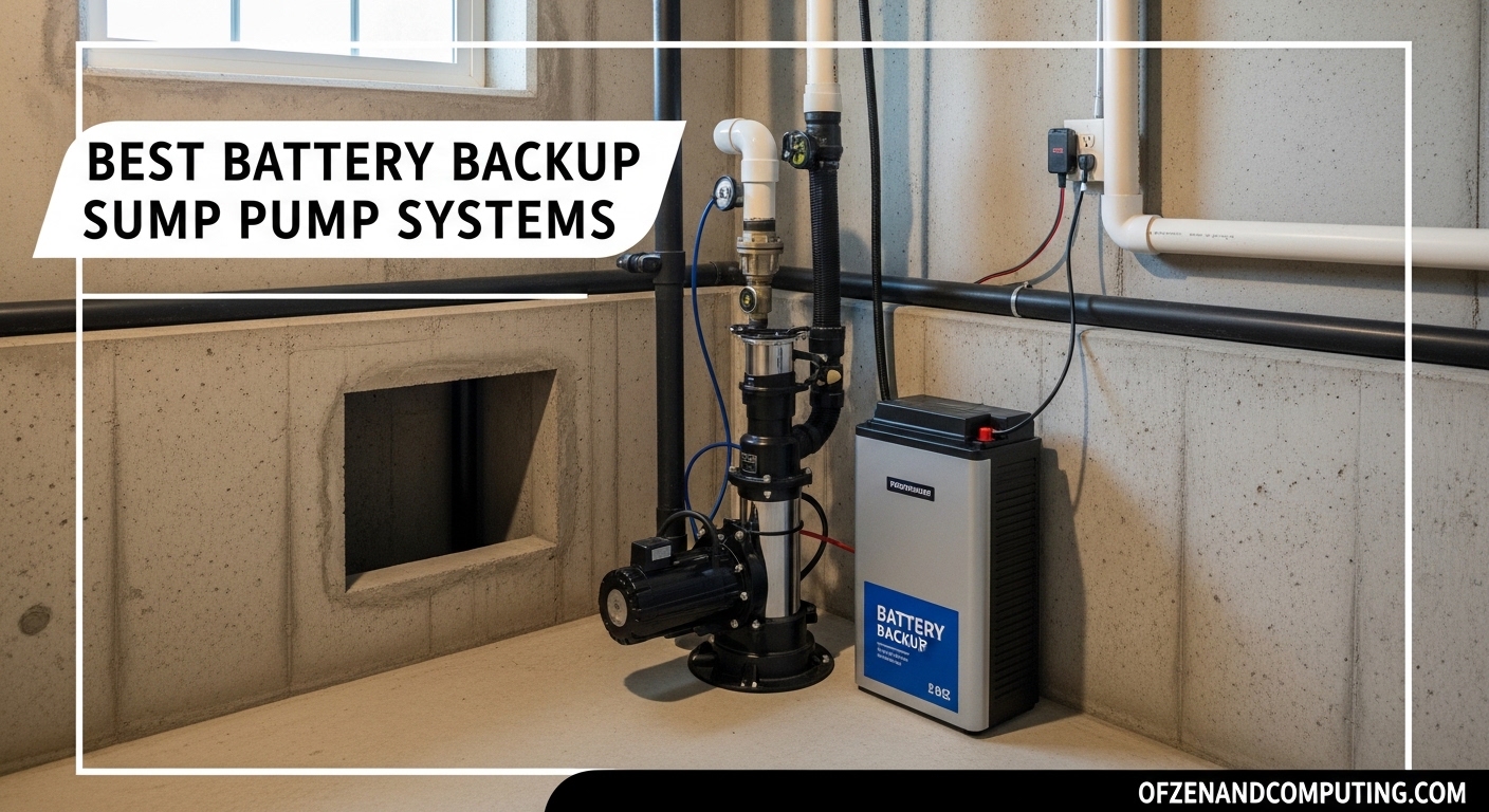 Best Battery Backup Sump Pump Systems