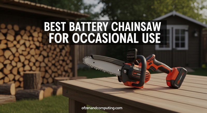 Best Battery Chainsaws for Occasional Use