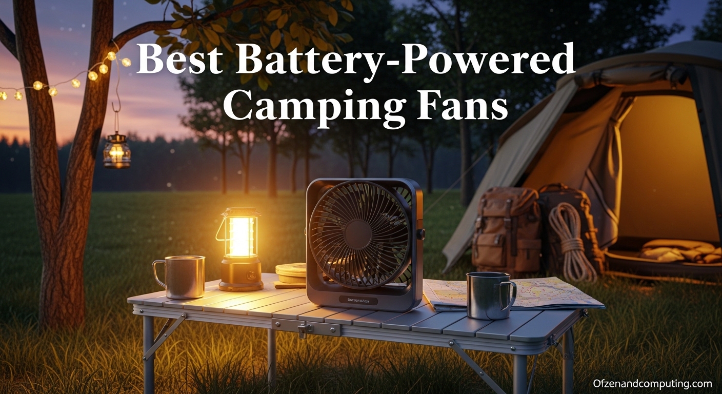 Best Battery-Powered Camping Fans
