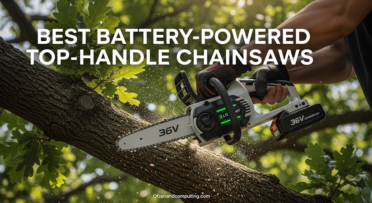 Best Battery-Powered Top-Handle Chainsaws