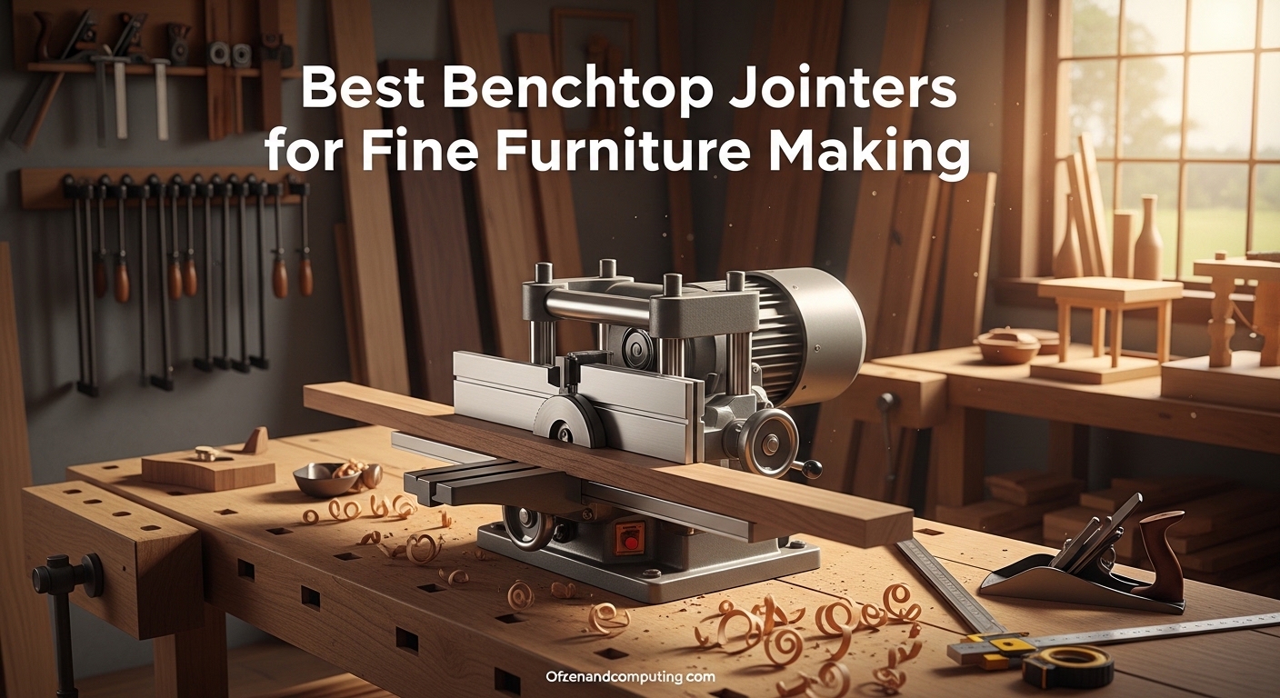 Best Benchtop Jointers for Fine Furniture Making