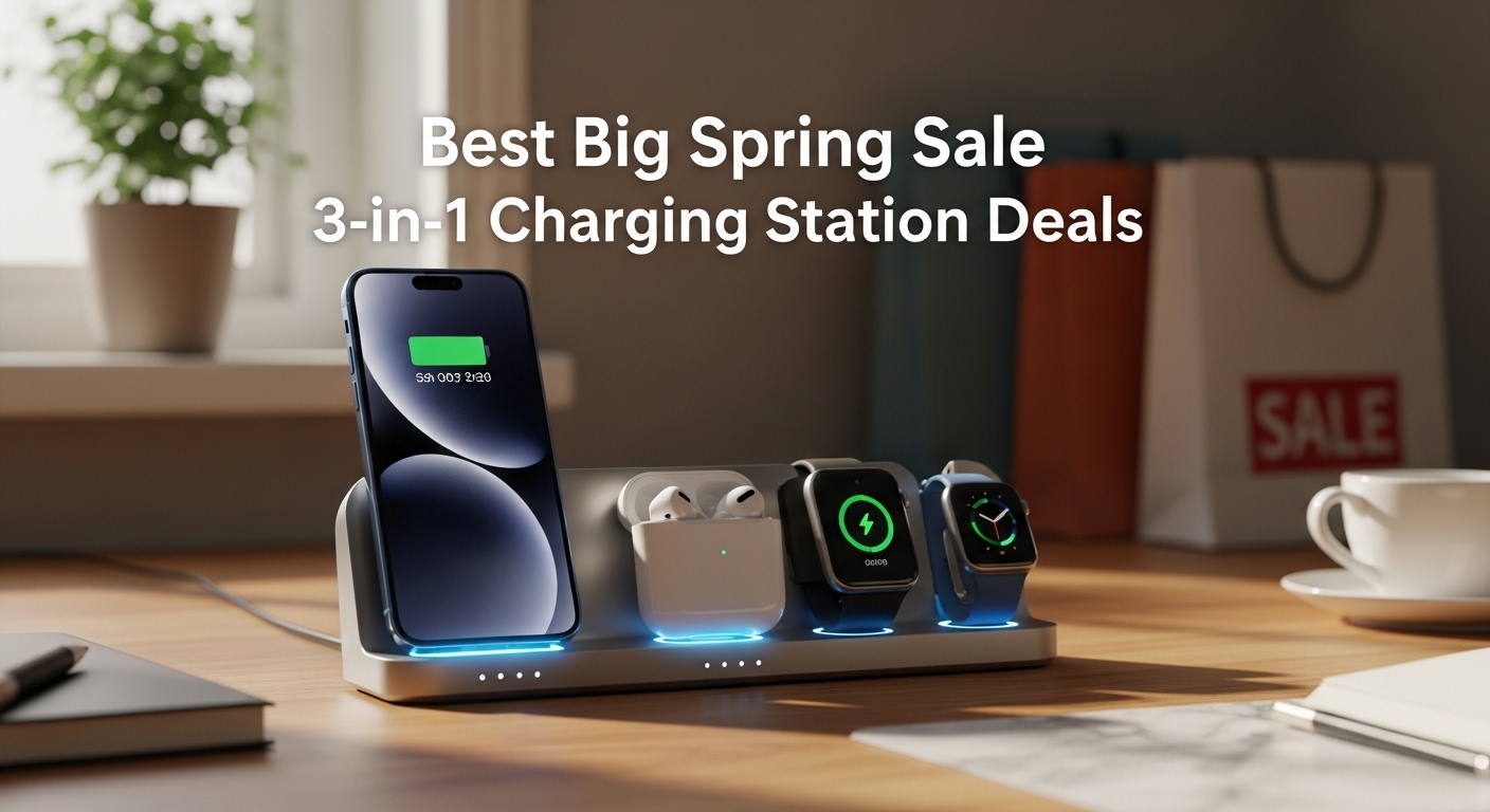 Best Big Spring Sale 3-in-1 Charging Station Deals