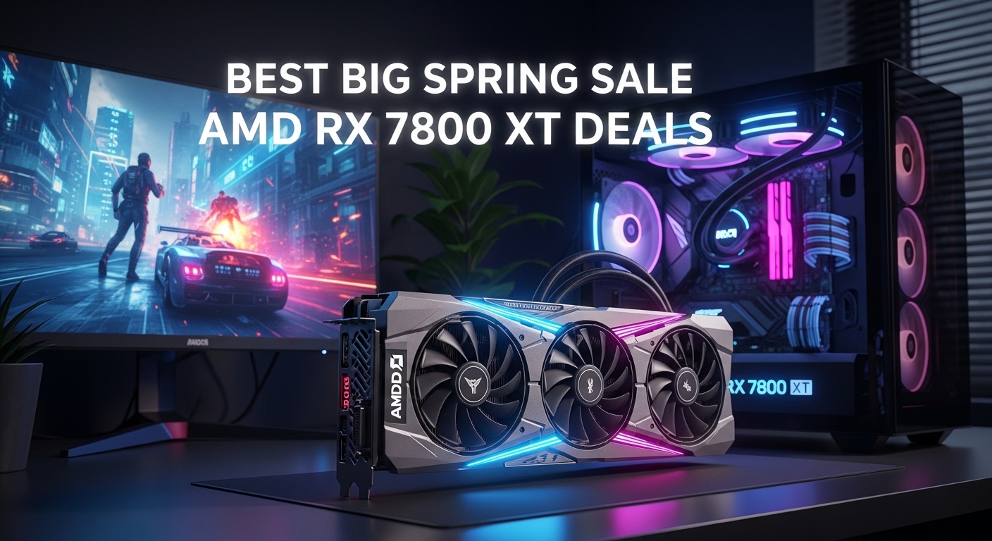 Best Big Spring Sale AMD RX 7800 XT Deals