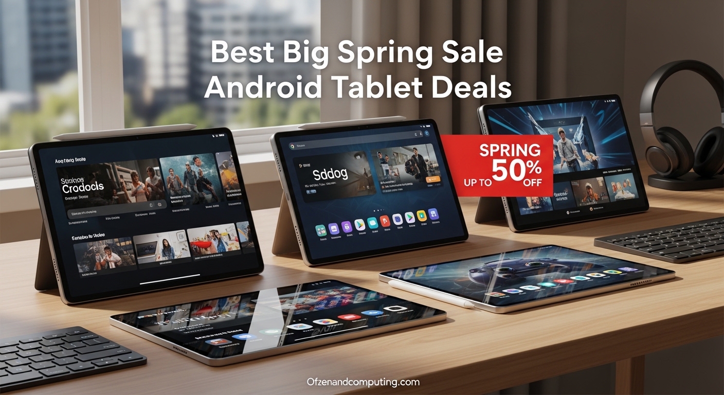 Best Big Spring Sale Android Tablet Deals