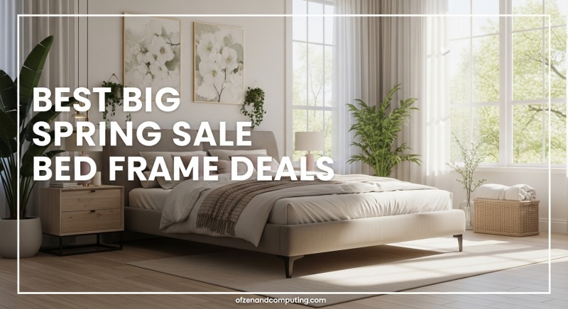 Best Big Spring Sale Bed Frame Deals