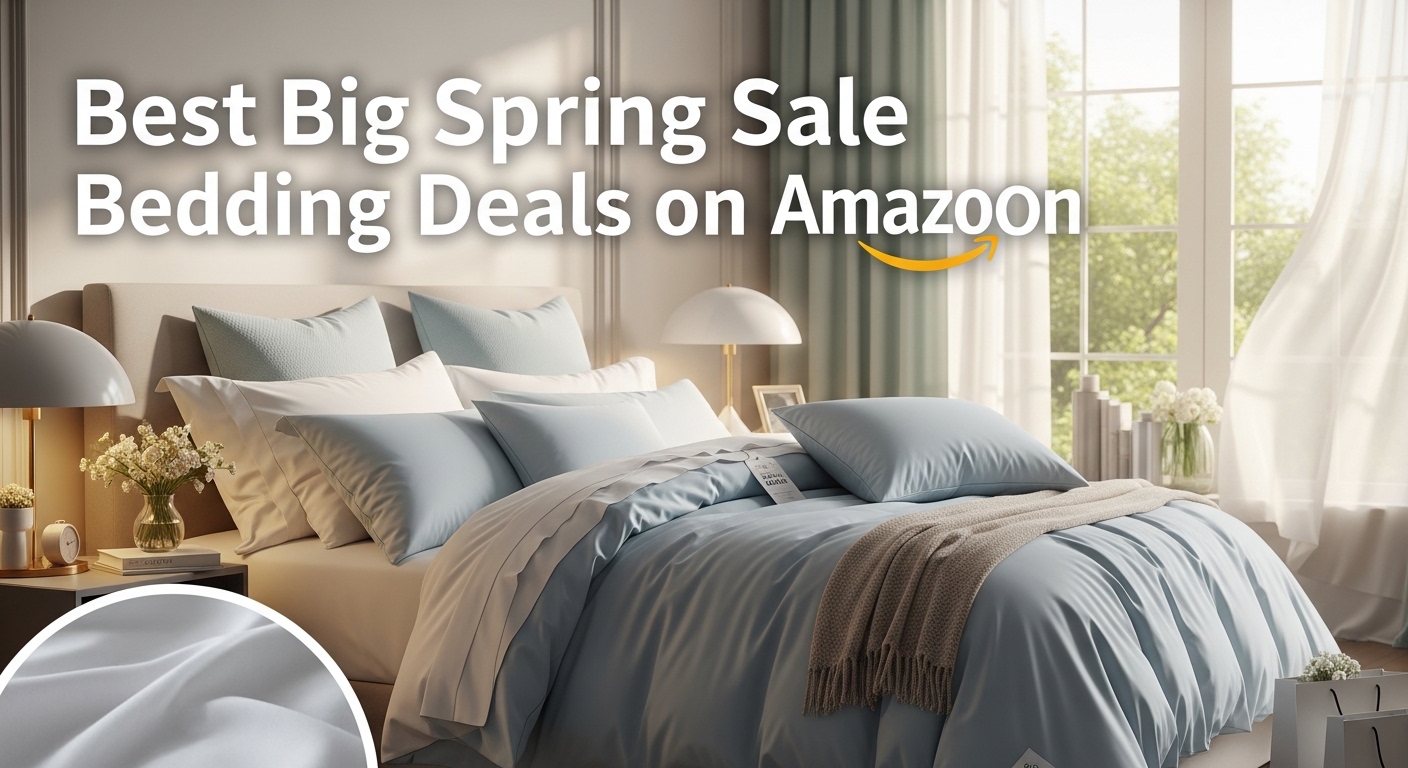Best Big Spring Sale Bedding Deals on Amazon