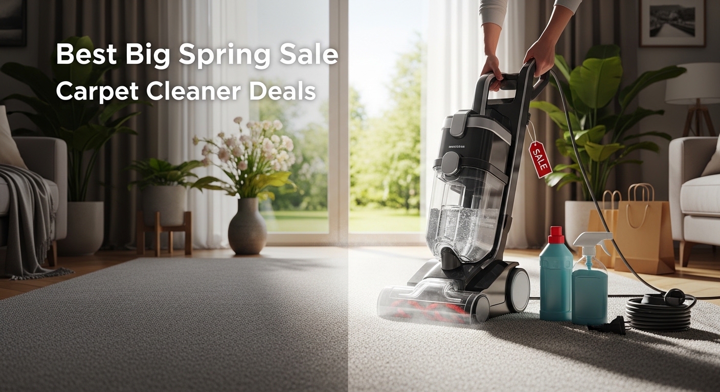 Best Big Spring Sale Carpet Cleaner Deals