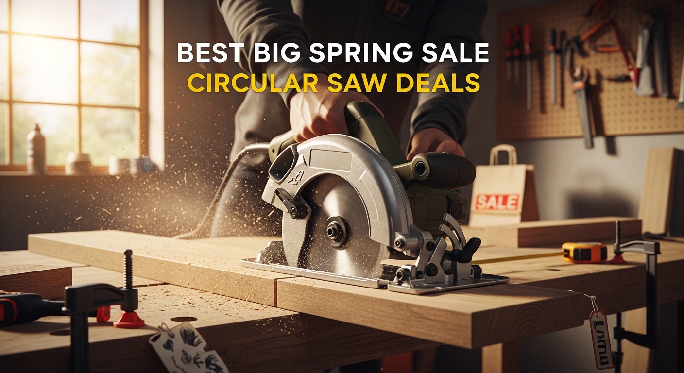 Best Big Spring Sale Circular Saw Deals