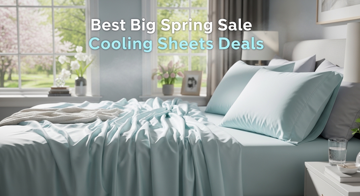 Best Big Spring Sale Cooling Sheets Deals