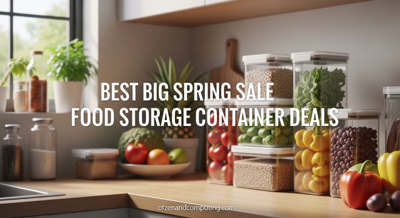 Best Big Spring Sale Food Storage Container Deals