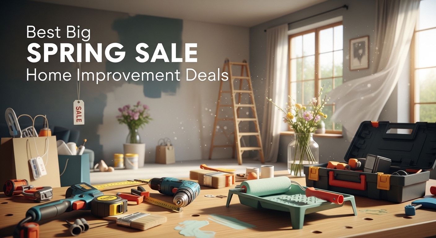 Best Big Spring Sale Home Improvement Deals