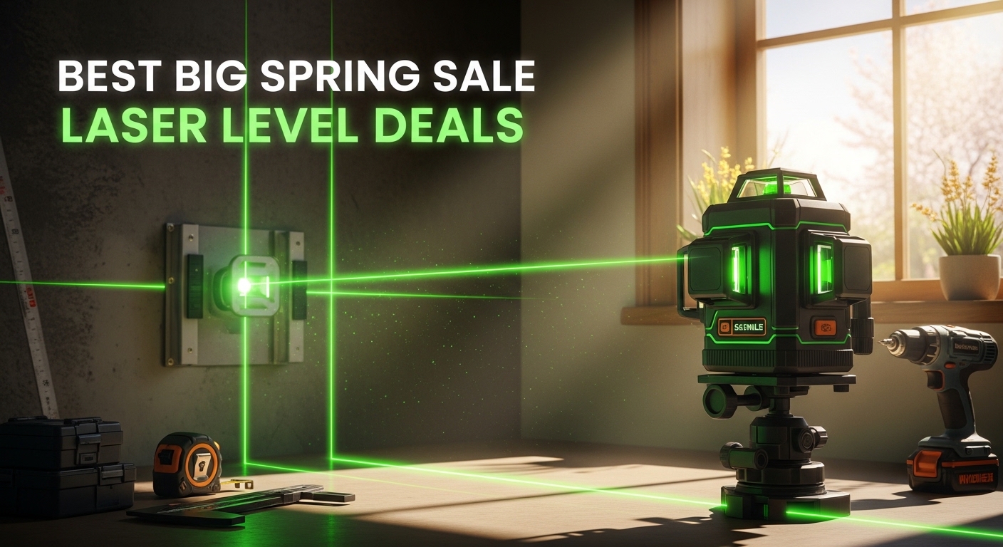 Best Big Spring Sale Laser Level Deals
