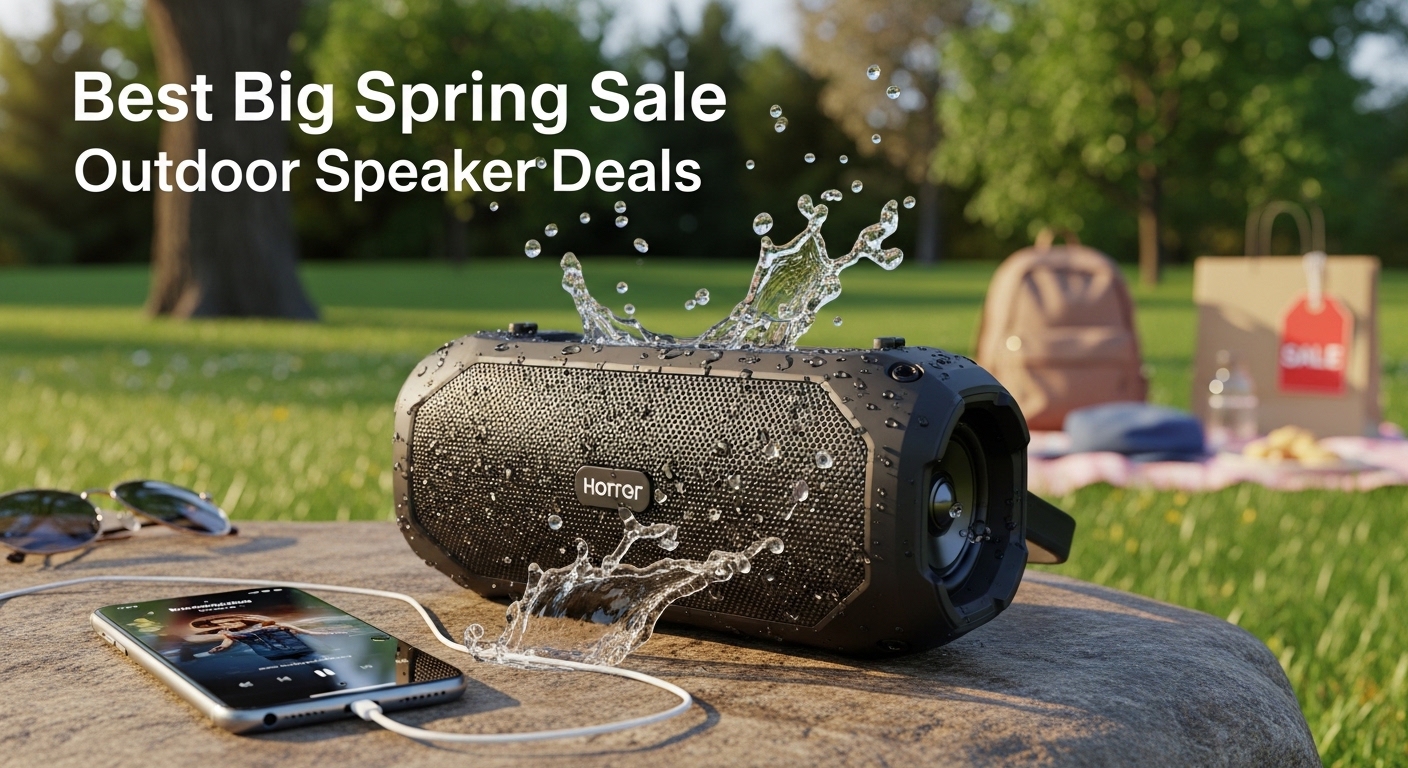 Best Big Spring Sale Outdoor Speaker Deals