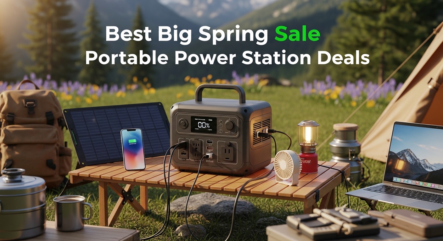 Best Big Spring Sale Portable Power Station Deals
