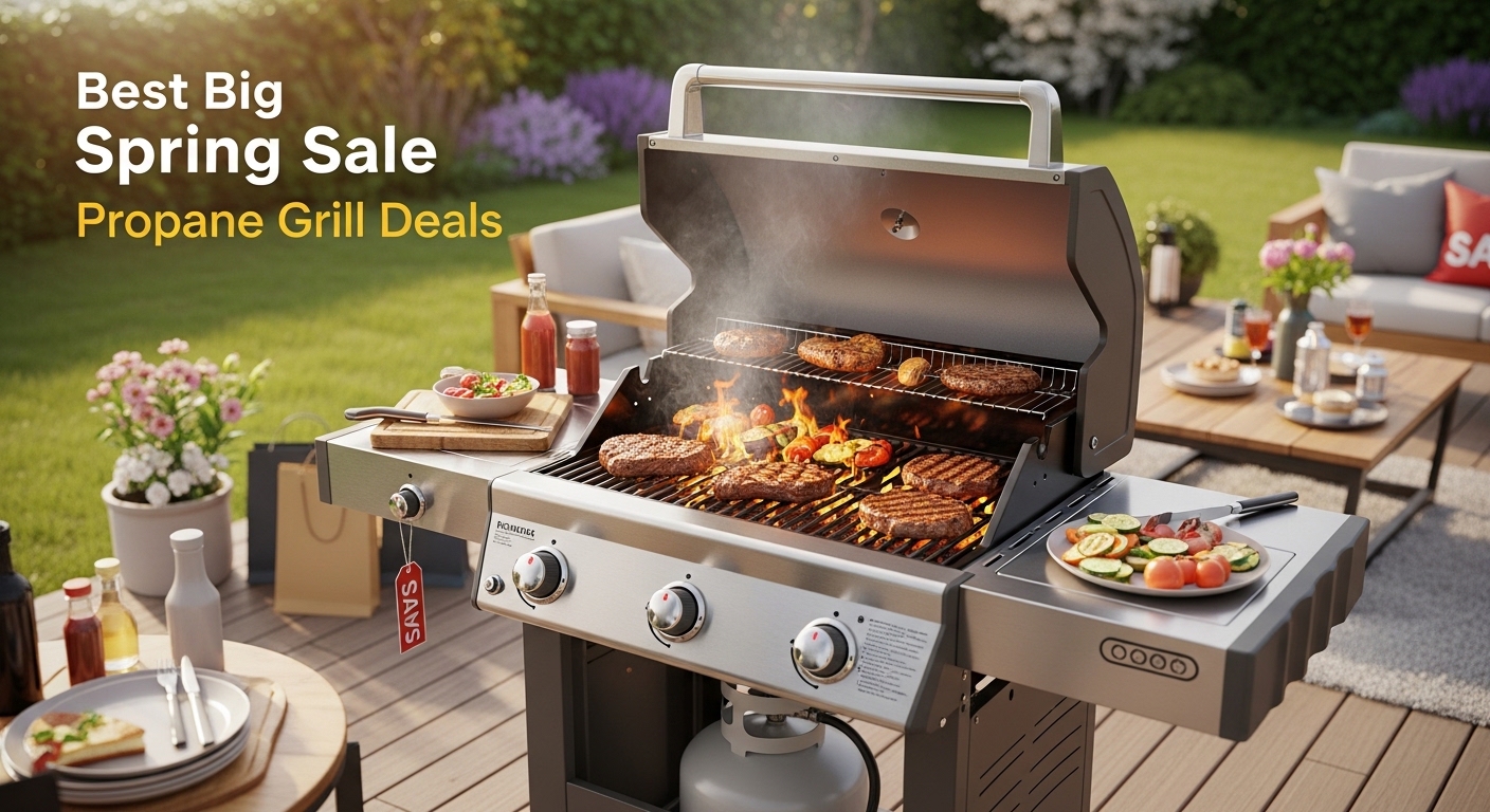 Best Big Spring Sale Propane Grill Deals