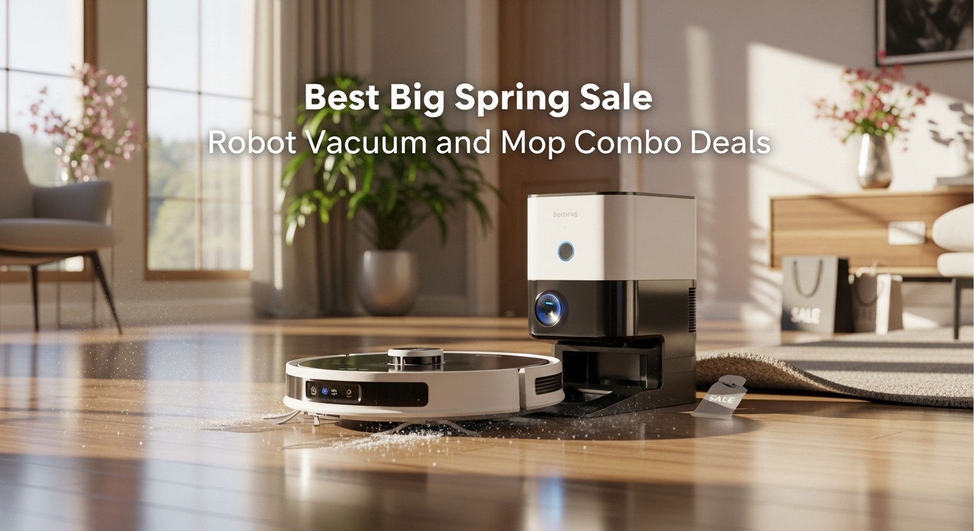 Best Big Spring Sale Robot Vacuum and Mop Combo Deals