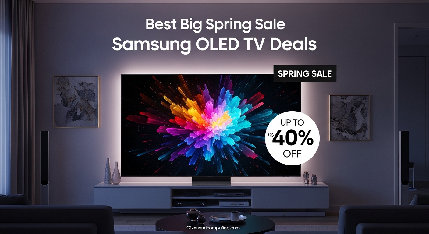 Best Big Spring Sale Samsung OLED TV Deals