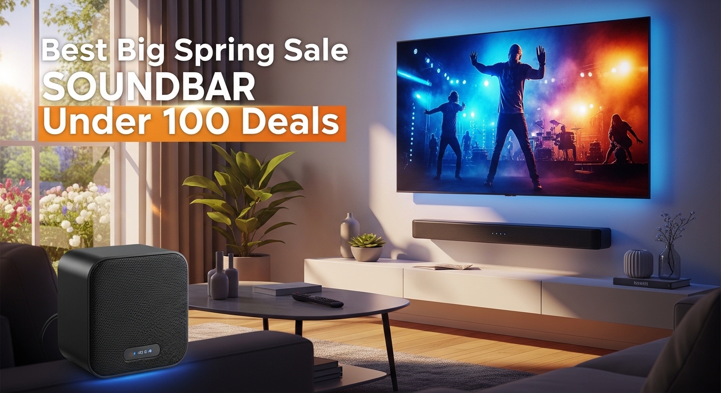 Best Big Spring Sale Soundbar Under 100 Deals