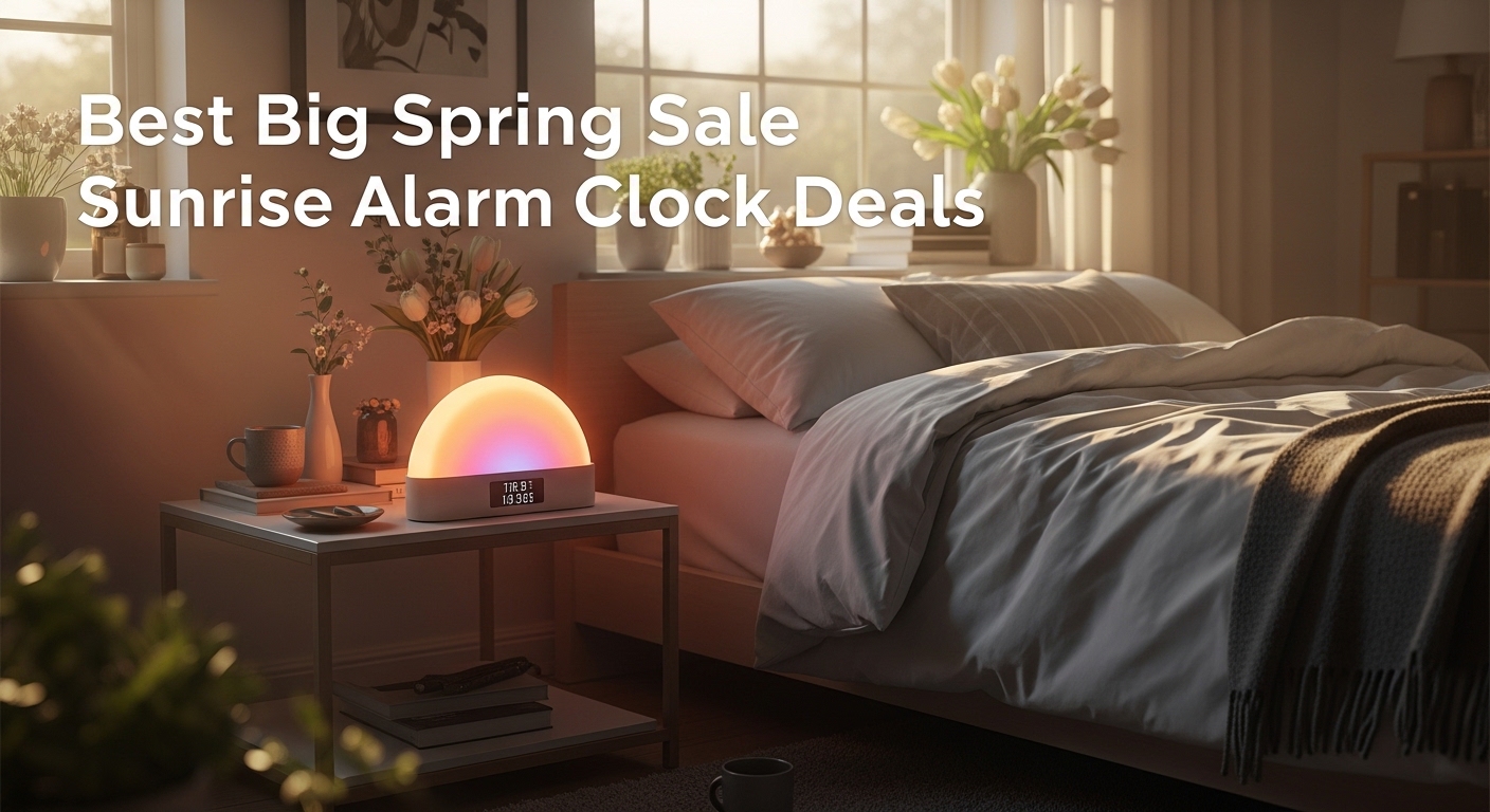 Best Big Spring Sale Sunrise Alarm Clock Deals